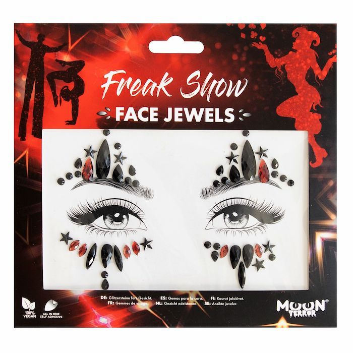 Gesichtsschmuck Freak Show