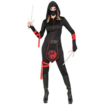 Ninja-Kostüm für Damen