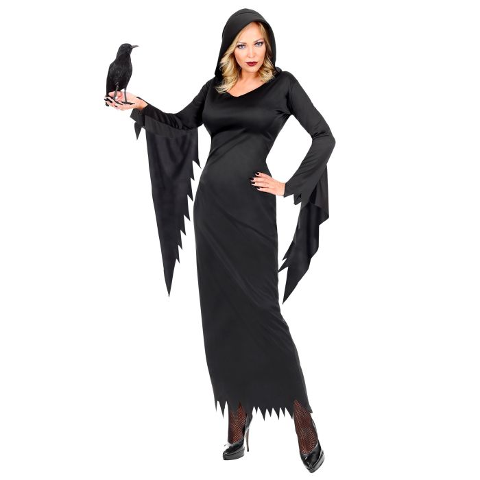 Gothic Queen Kapuzenkleid für Damen