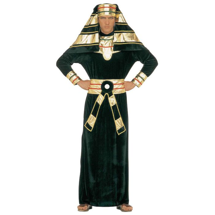 Pharao-Kostüm mit Kragen und Kopfschmuck