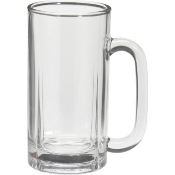 Bierkrug aus klarem Glas 550 ml