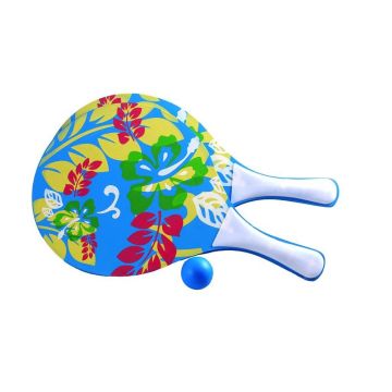 Strandtennis-Set mit 2 Schlägern und 1 Ball