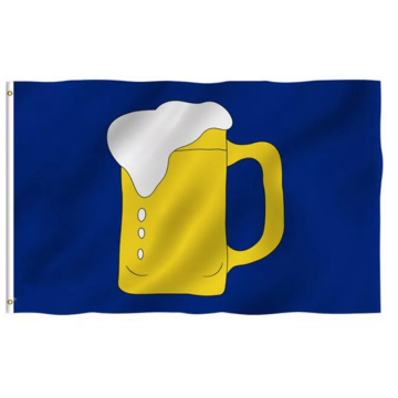 Banner mit Bierdruck - 150x90 cm