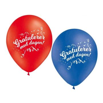 "Herzlichen Glückwunsch!" Latexballons 10x - 30 cm