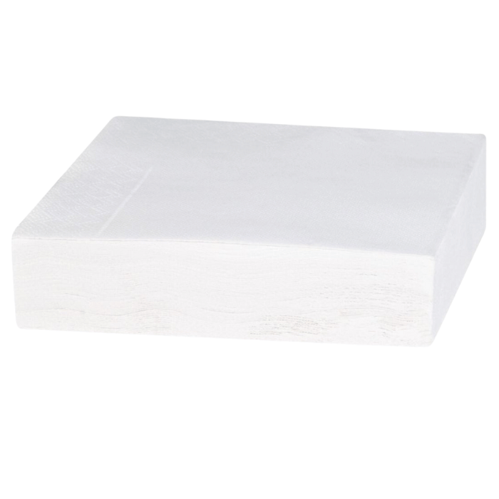 40x40 cm Servietten 50x weiße 2-lagig