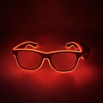 LED-Partybrille - Rot