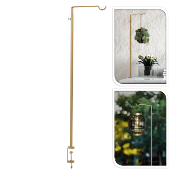 Tisch Dekorationshaken goldfarben - 90 cm