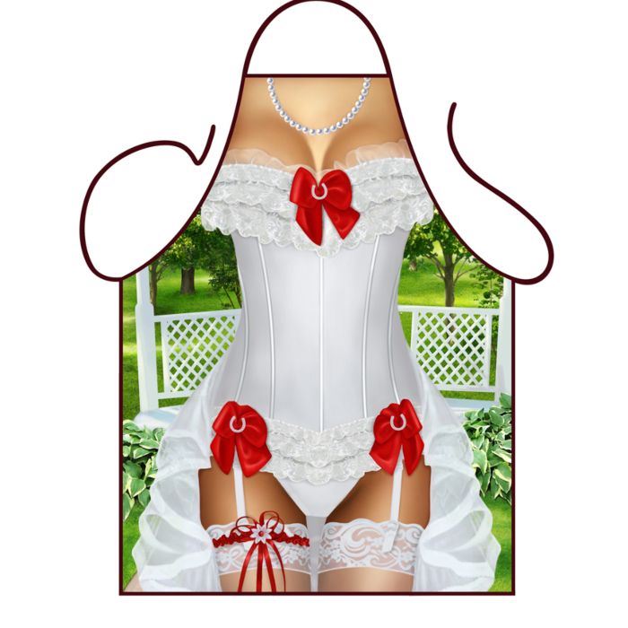 Schürze Braut Frau