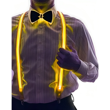 Gelbe LED-Träger Neon 
