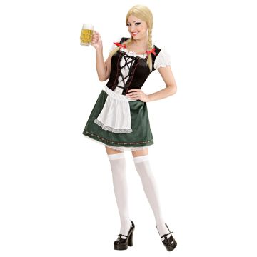 Bayerisches Dirndlkleid mit Schnürung