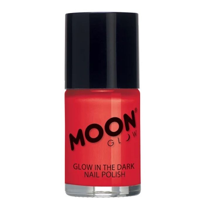 Selbstleuchtender Nagellack Rot 14 ml Moon Creations 
