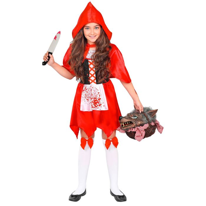 Zombie Rotkäppchen Kostüm für Mädchen