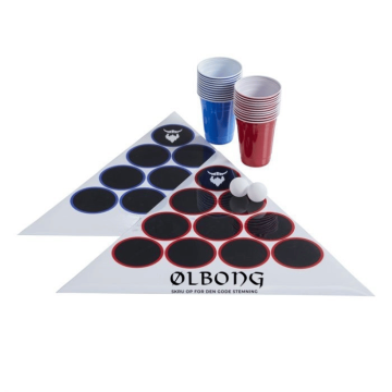 Beer Pong Tischtuch Set Ølbong.dk