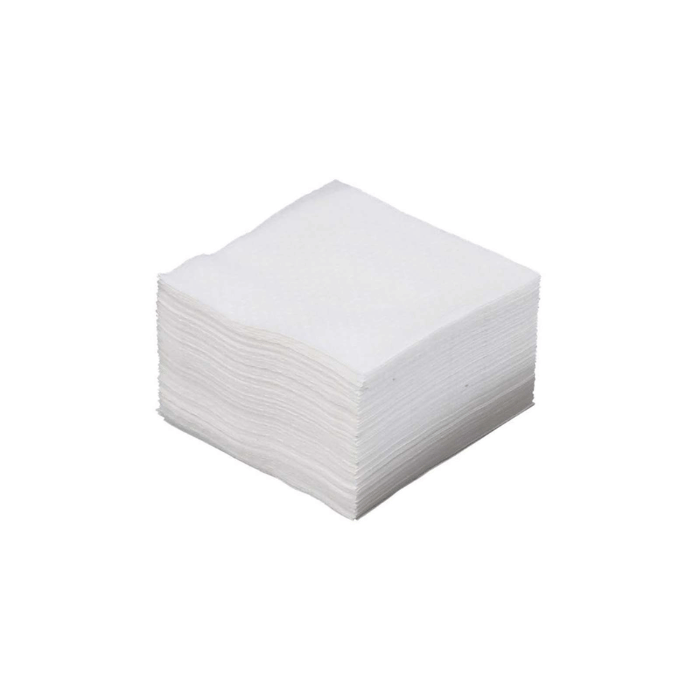 Weiße Servietten 2-lagig 100x - 24x24 cm