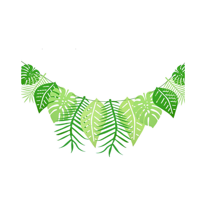 Monstera Girlande Blätter