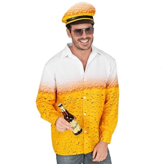 Bierkostüm und Hut für Oktoberfest