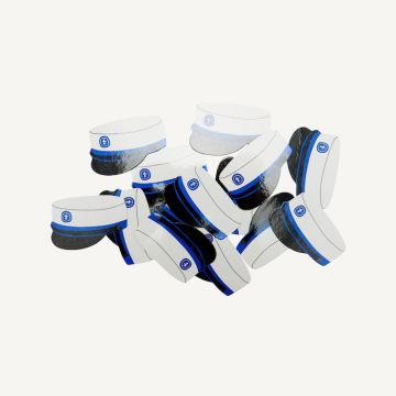 Blaues Studentenhut Streudekor 20x - 5 x 4 cm