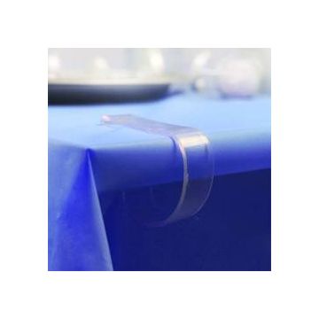 Tischklemmen 2x aus klarem Kunststoff