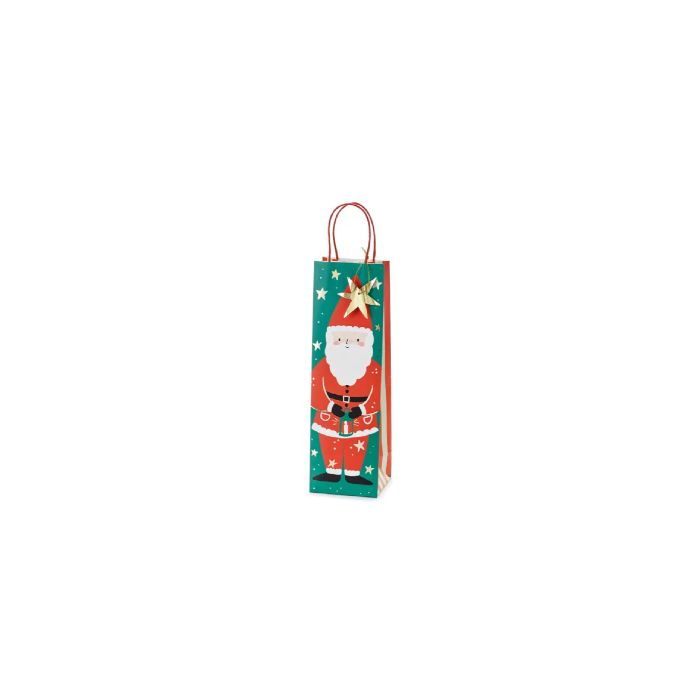 Weihnachtsgeschenk Tasche mit Weihnachtsmann 11x36x10 cm