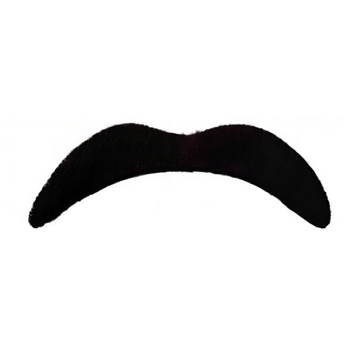 Schwarzer Cowboy-Sheriff-Bart 