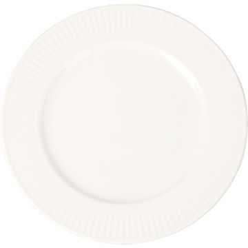 Weißer Porzellanteller ca. Ø 20 cm