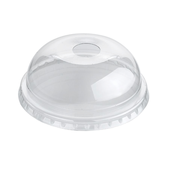 Kugeldeckel für Plastikbecher 100x - 0,3-0,5l
