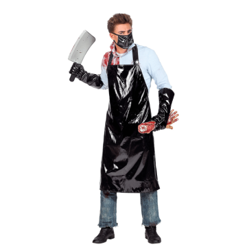 Gruseliges Schlachter-Kostüm - Einheitsgröße