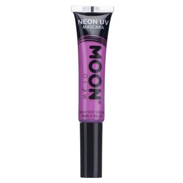 Neon UV-Mascara intensiv lila, Moon Creations - 15 ml 