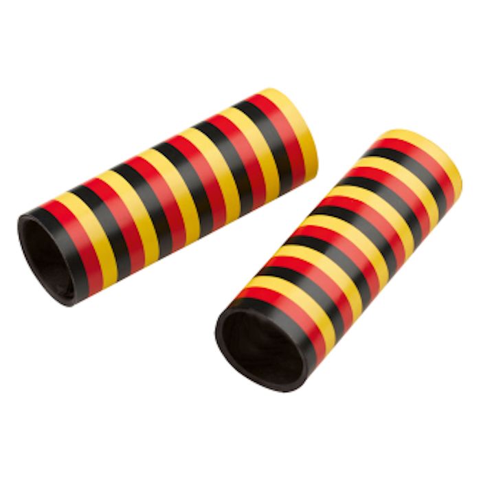Serpentinen Rot, Gelb und Schwarz 3x