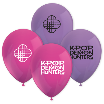 K-Pop Demon Hunters Ballons 8x - 31 cm 