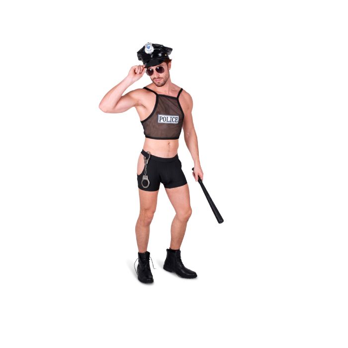 Freches Polizistenkostüm für Männer