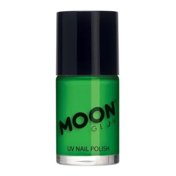 Neon-UV-Nagellack intensiv grün Moon Creations - 14 ml 