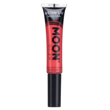 Neon-UV-Mascara Intensive Rot 15 ml Moon Creations