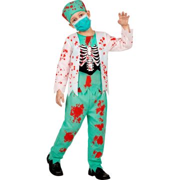 Zombie-Arztkostüm für Jungen