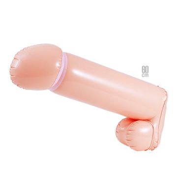Aufblasbarer Penis 60 cm