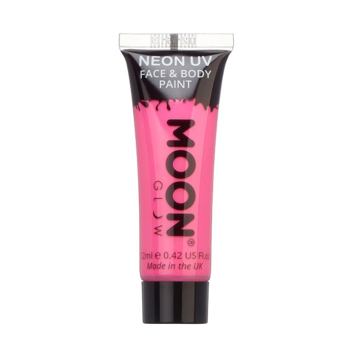 Neon UV Gesichts- und Körpermalerei, pink Moon Creations - 12 ml 
