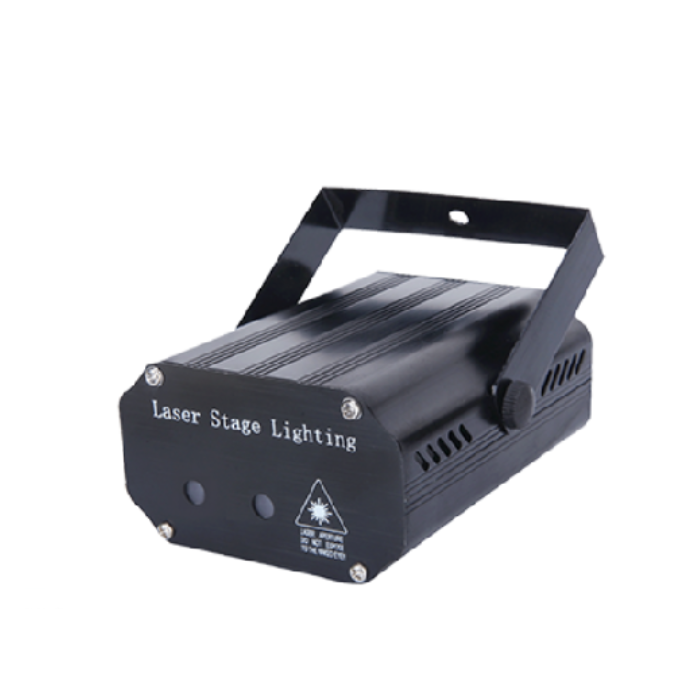 Mini-Laserlampe mit rotem und grünem Licht