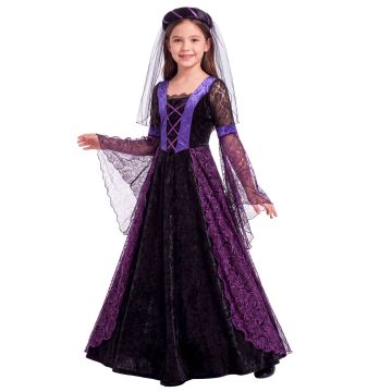 Gothic Prinzessin Kostüm für Mädchen