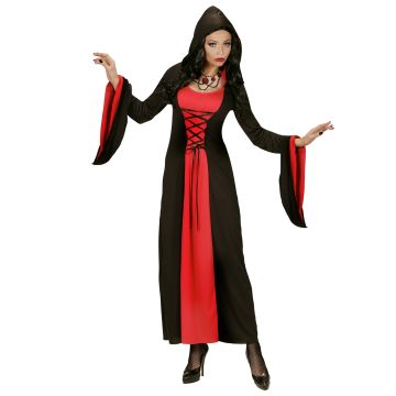 Gothic Lady Kapuzenrobe Kostüm