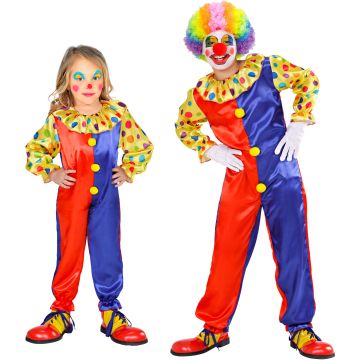 Buntes Clownkostüm für Kinder
