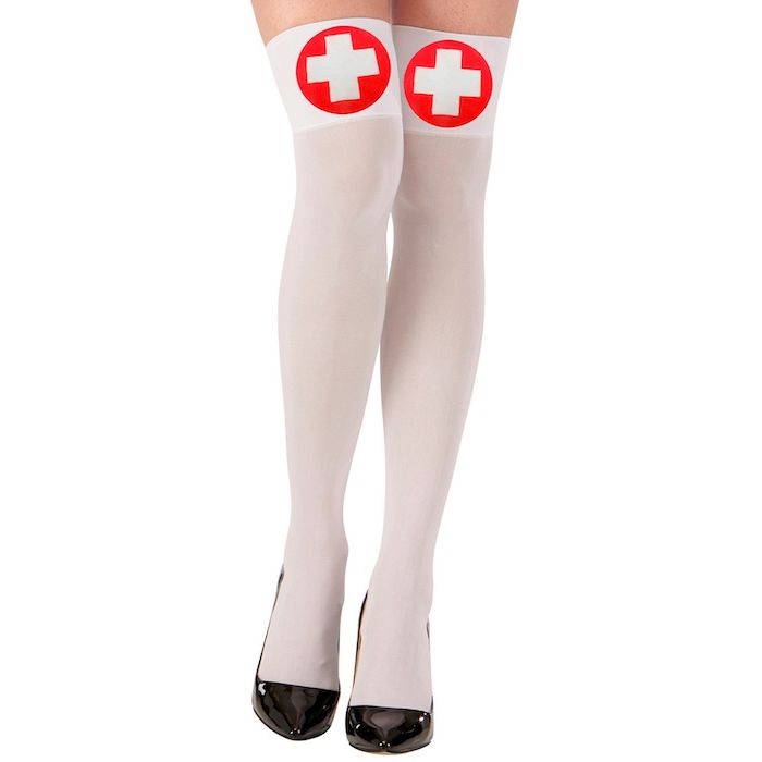 Krankenschwester Kniestrümpfe - Einheitsgröße