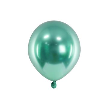 Grüne Chrome Mini Ballons 50x