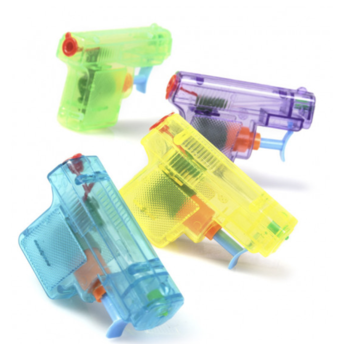 Mini Wasserpistole assortiert - 8x8 cm