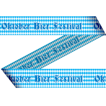 Oktoberfest Bayern Warnband - 15 m