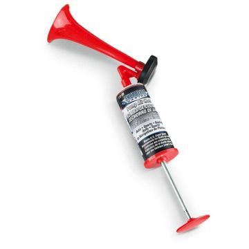 Luftschlangenhorn - Signalhorn mit Luftpumpe