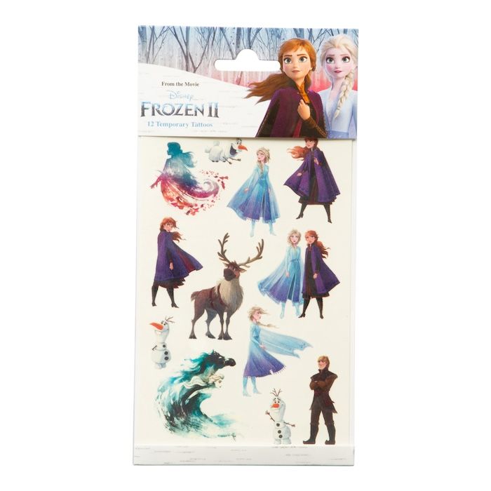 Fake Tattoos mit Disney Frozen 12x