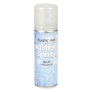 Glitzerspray für Körper und Haar 125 ml blau