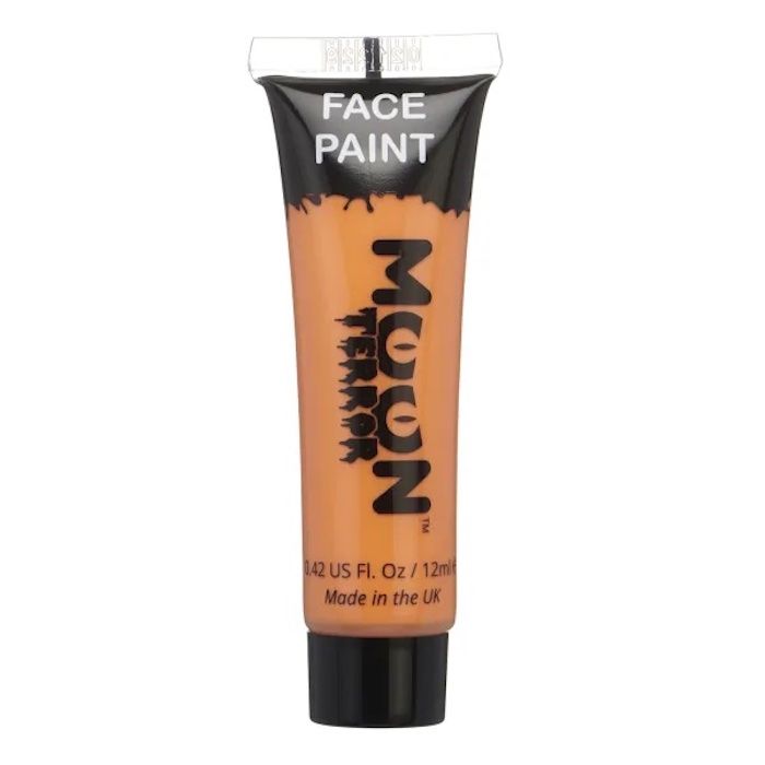 Halloween Gesichts Und Körperfarbe Orange 12 ml Moon Creations