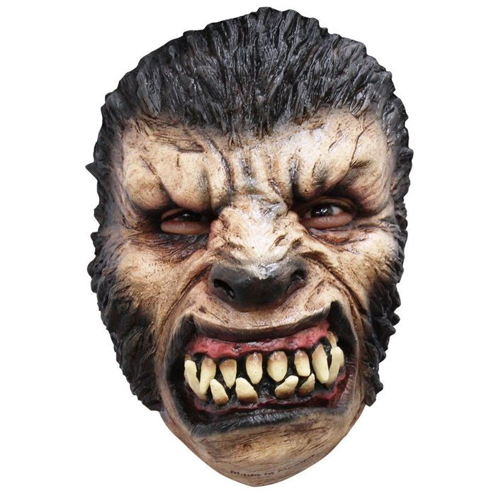 Gruselige Werwolfmaske