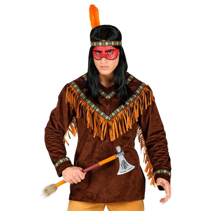 Indianerkostüm mit Fransen und Stirnband